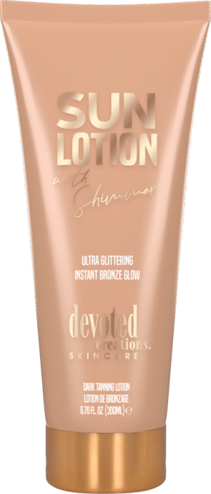 Sun Lotion with Shimmer 3D Template