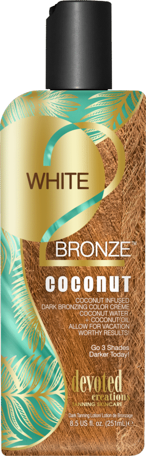 White 2 Bronze Coconut Black Cap (Devoted Creations) High Res